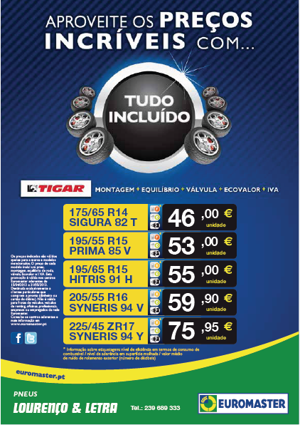 campanha em vigor - Lourenço & Letra